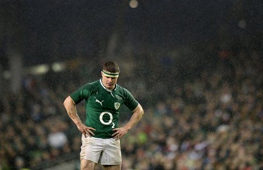 Ireland&#039;s Brian O&#039;Driscoll, pictured during a match against France, at Aviva Stadium in Dublin, on March 9, 2013