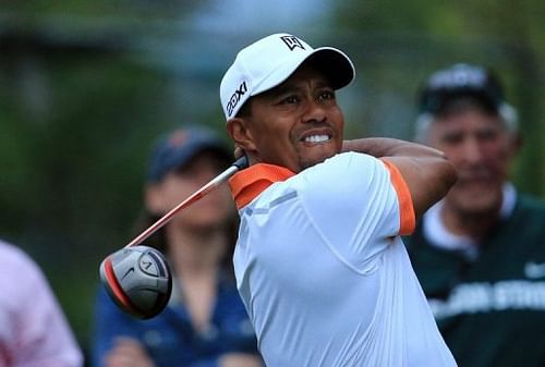 Tiger Woods plays during the pro-am at Bay Hill Golf and Country Club on March 20, 2013 in Orlando, Florida