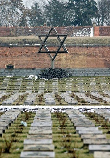 This file photo shows a Jewish graveyard in the Czech city of Terezin