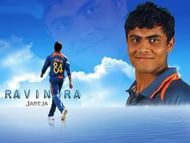 Ravindra Jadeja walking on water