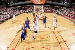 Harden leads Rockets to win over Warriors in NBA match