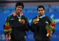 Somdev Devvarman and Sanam Singh