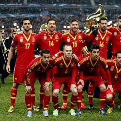World-beaters: Spain are still the team to beat