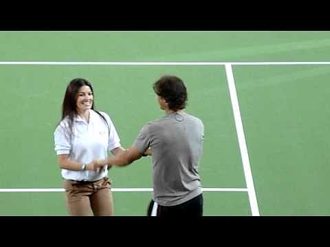 Video: Nadal, Djokovic do the salsa!