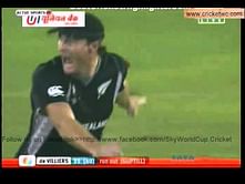 Video: Faf du Plessis sledged by Kiwis after run out