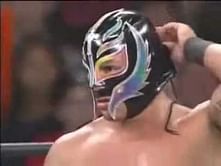 Video: Rey Mysterio unmasked in the ring