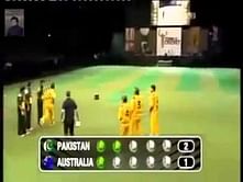 Video: Adam Gilchrist gives bowling a chance