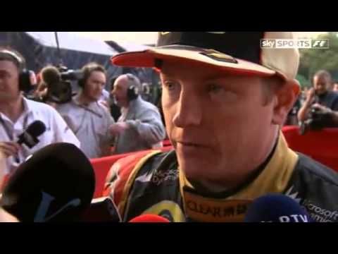 Video: 2013 Chinese GP - Kimi Raikkonen interview after the race
