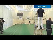 Video: Michael Dawson of Tottenham plays cricket with Stuart Broad