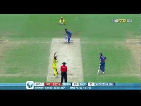 Video: Unmukt Chand's match winning 111 against Australia in the U-19 World Cup