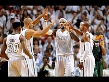 Video: LeBron's near triple-double raises the heat