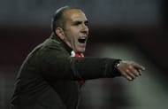 Manager of Swindon Town, Paolo Di Canio gives instructions during the npower League One match between Swindon Town and Tranmere Rovers at the County Ground on December 21, 2012 in Swindon, England. (Photo by Jamie McDonald/Getty Images)