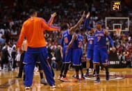 New York Knicks v Miami Heat