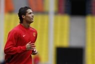 Manchester United's Portuguese forward C