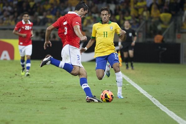 Brazil, Chile play a draw at World Cup venue