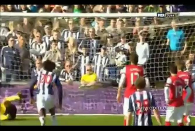 Highlights: West Bromwich 1 – 2 Arsenal