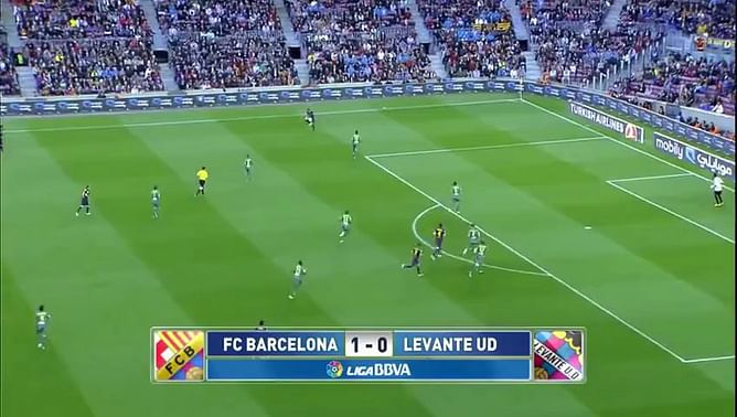 Highlights: Barcelona 1-0 Levante
