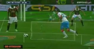 Video: Catania 1 – 3 AC Milan