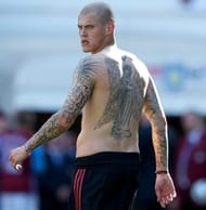 #3 football team of tattooed players