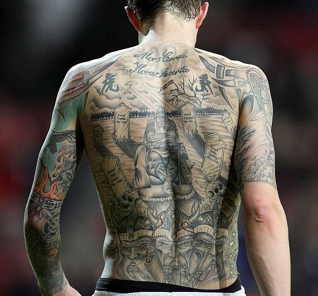 11 Soccer Players with Badass Tattoos