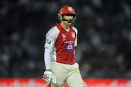 Kings XI Punjab batsman David Hussey wal