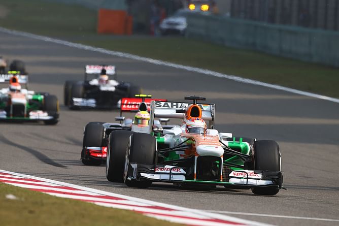 Force India score maiden points in China