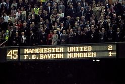Football's greatest encounters: Manchester United 2-1 Bayern Munich, 26 May 1999
