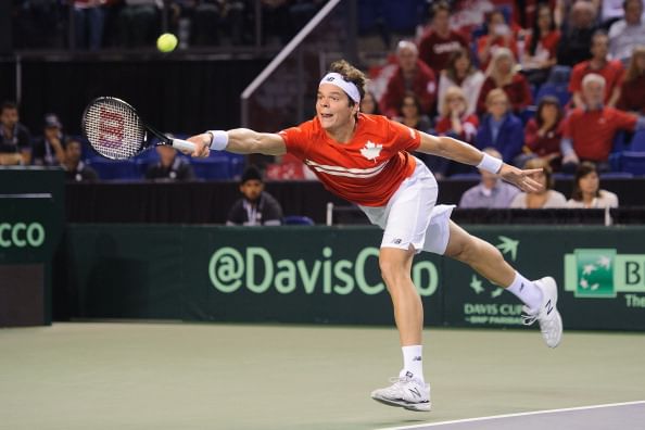 Italy, Canada deadlocked 1-1 in Davis Cup quarterfinals