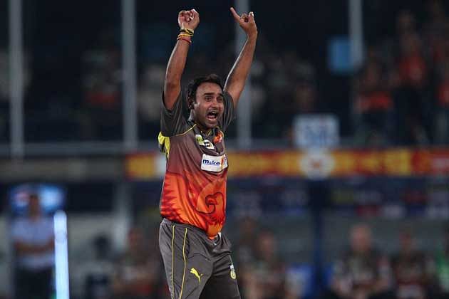 Mishra's third IPL hat-trick gives Hyderabad thrilling win
