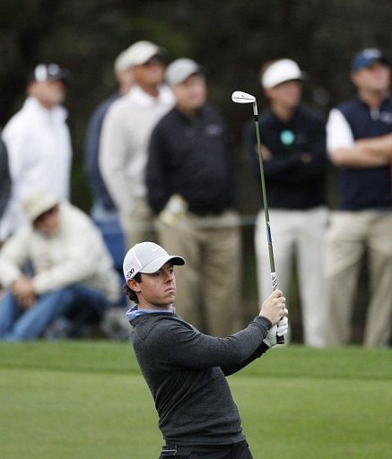 Rory McIlroy during the first round of the Texas Open on April 4, 2013