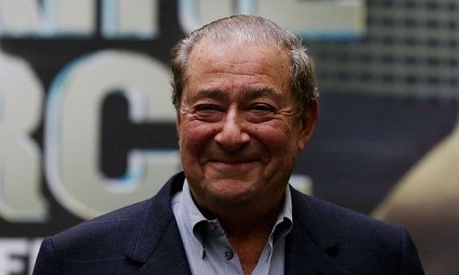 Bob Arum, founder and CEO of Top Rank promotions, pictured in Houston, Texas, on December 14, 2012
