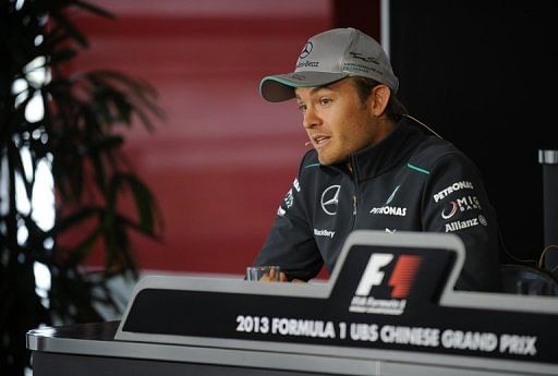 Rosberg fastest in F1 China GP first practice