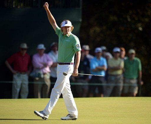 Brandt Snedeker of the US during the third round of the 77th Masters, April 13, 2013 in Augusta, Georgia