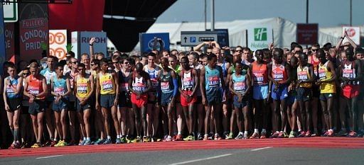 Kebede, Jeptoo win emotional London Marathon