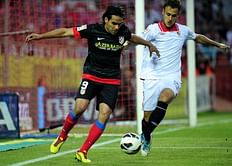 Falcao keeps Atletico in race for second