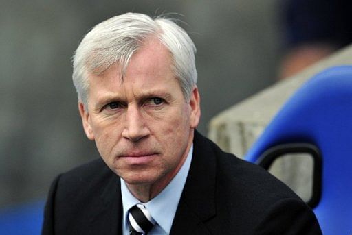 Newcastle manager Alan Pardew pictured ahead of his side&#039;s FA Cup third round at Brighton on January 5, 2013