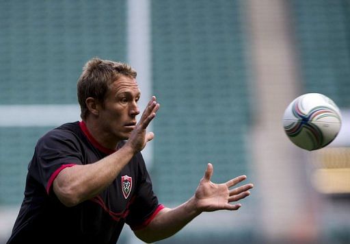 Toulon&#039;s Jonny Wilkinson at Twickenham on April 26, 2013