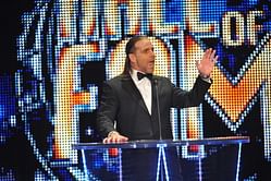 Shawn Michaels and Stone Cold Steve Austin in conversatoin