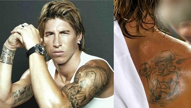 sergio ramos tattoos