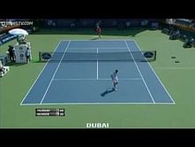 Video: Great lob shot by Andy Murray