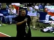 Video: Andy Roddick teasing Anna Kournikova