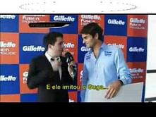 Video: Hilarious interview with Roger Federer