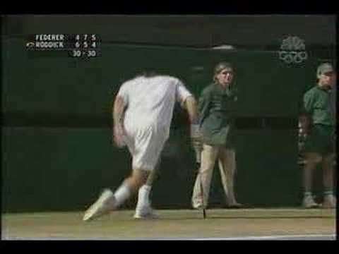 Video: Andy Roddick smashes unplayable forehand