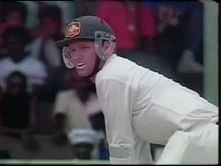 Video: Dean Jones bizarre run out!