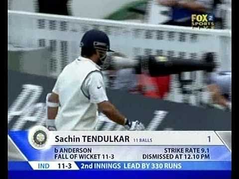 Video: James Anderson - Sachin Tendulkar's greatest nemesis?