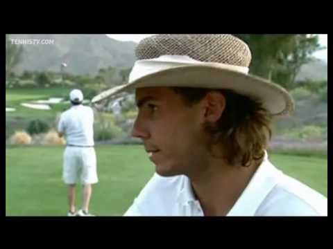 Video: Nadal and Djokovic playing golf