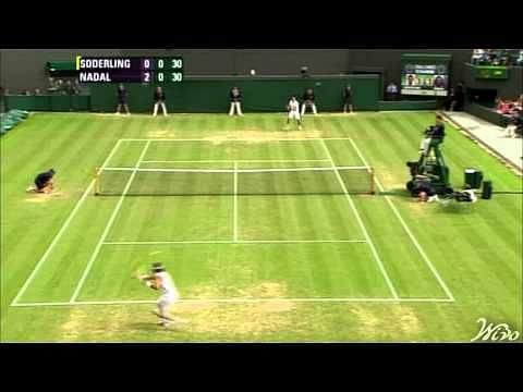 Video: Nadal teases Soderling with amazing dropshots