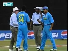 Video: Ganguly confronts Arnold - 2002 Champions Trophy final