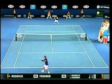 Video: Roddick impersonates Federer's drop shot