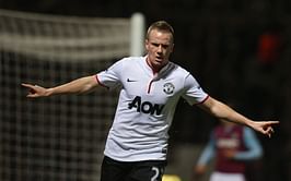 United's Cleverley has a tough challenge on his hands